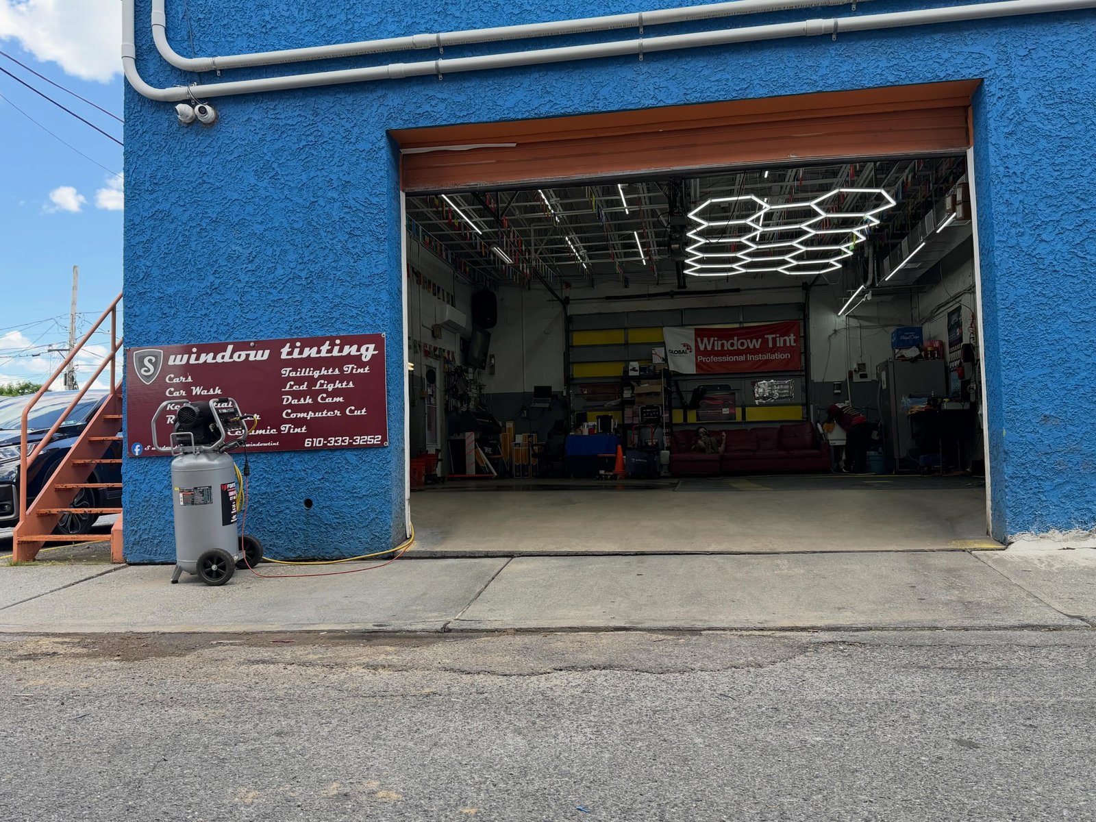 S Window Tint shop in Allentown, PA